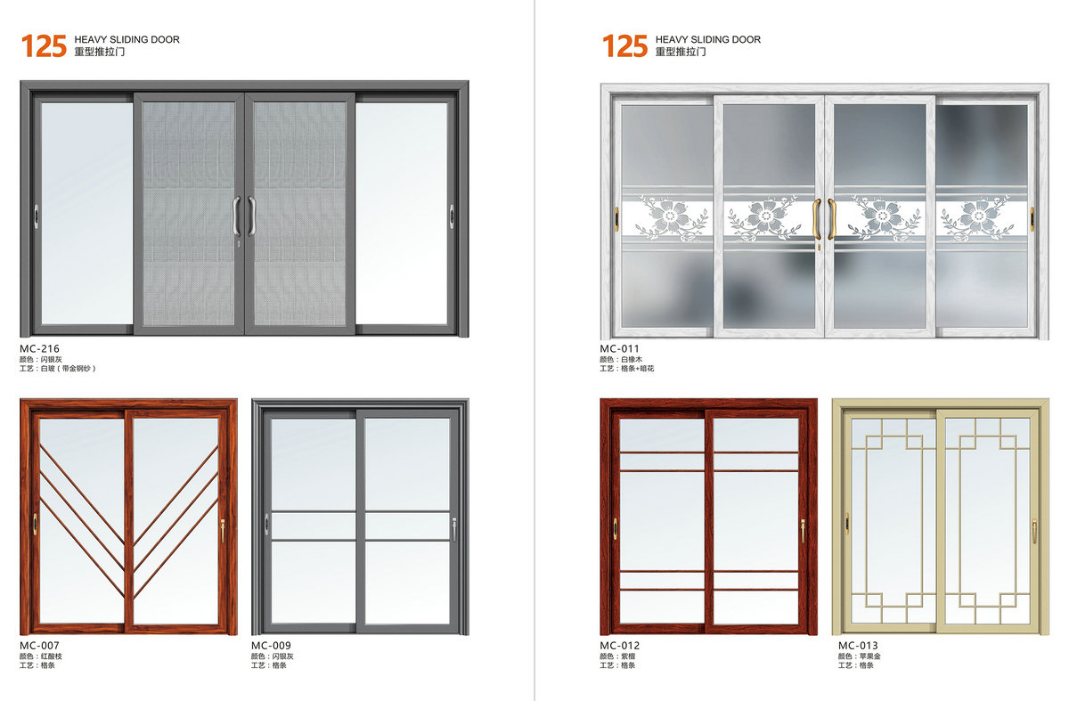 125重型推拉門