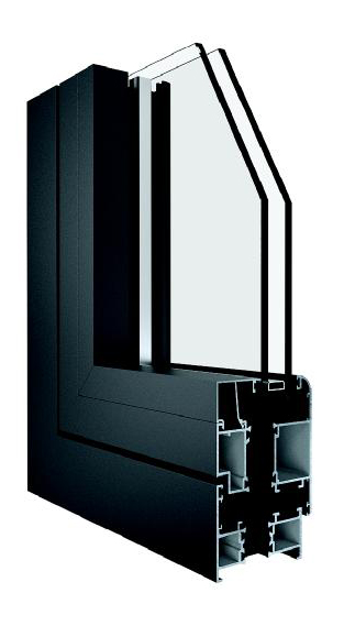 WY-64GR Thermal Break Outward Open Casement Window